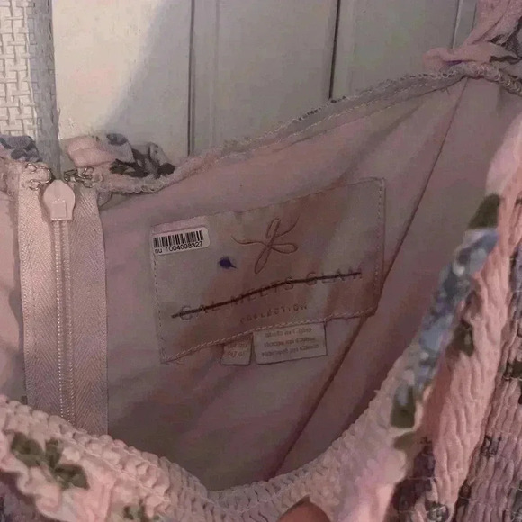 Forever Floral Smocked Dress - Gal Meets Glam sz 16 - Picture 7 of 9